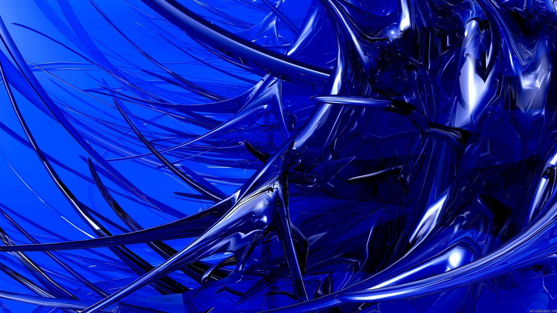 Detail Abstract Blue Wallpaper 1920x1080 Nomer 10