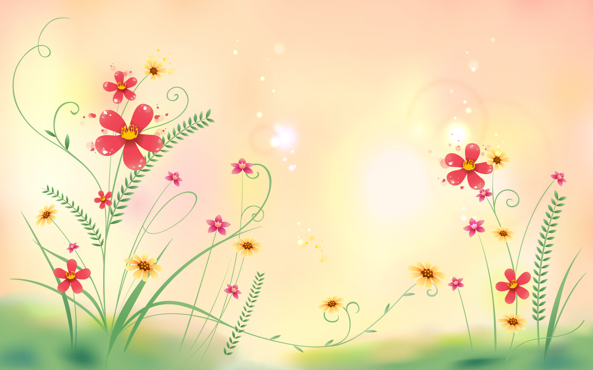 Detail Abstract Flower Background Nomer 45