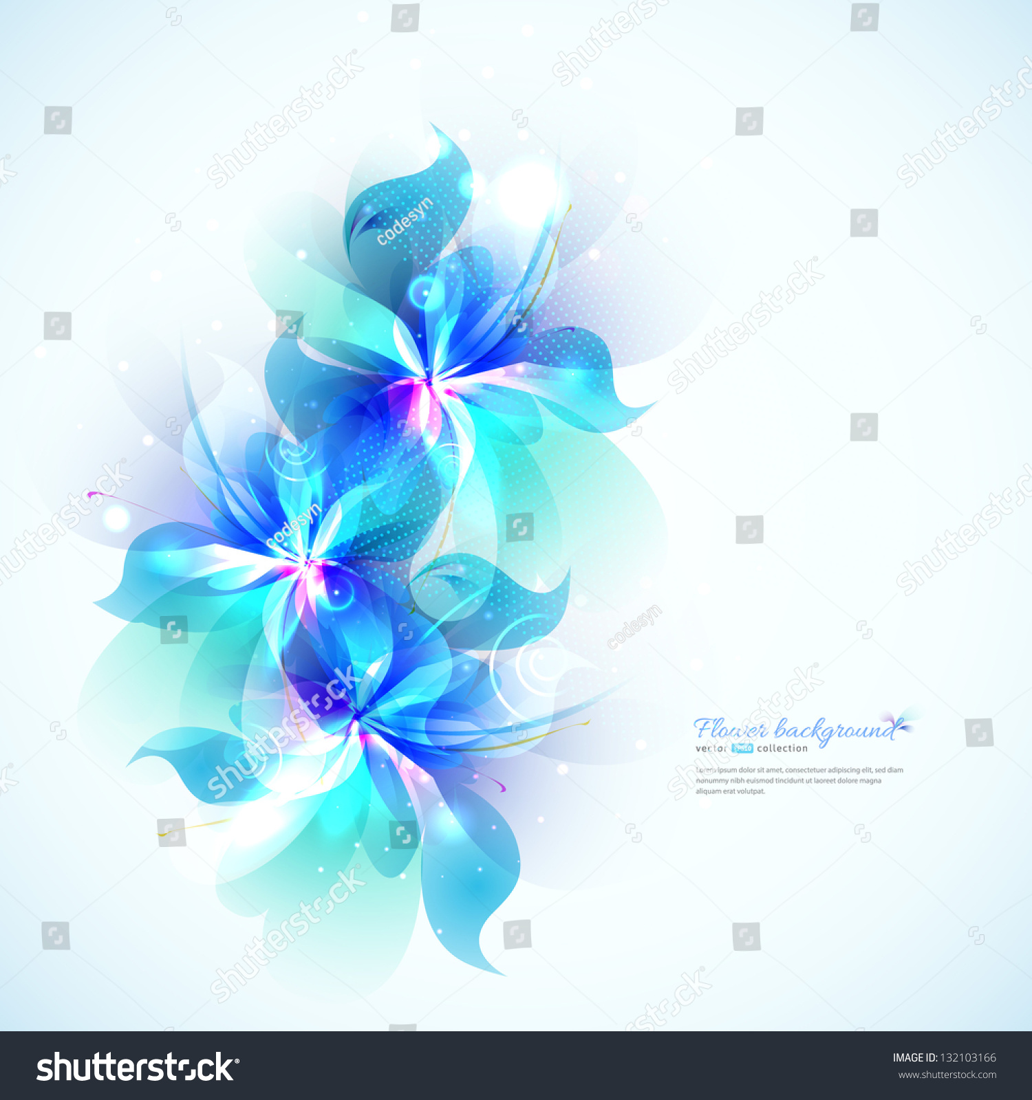 Detail Abstract Flower Background Nomer 51