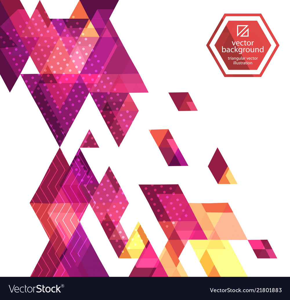 Detail Abstract Geometric Background Vector Nomer 6