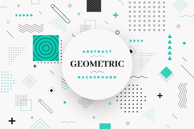 Detail Abstract Geometric Background Vector Nomer 56