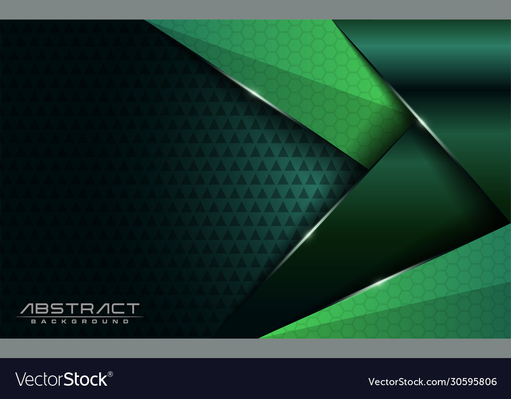 Detail Abstract Green Vector Nomer 20