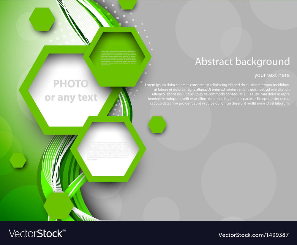 Detail Abstract Green Vector Nomer 3