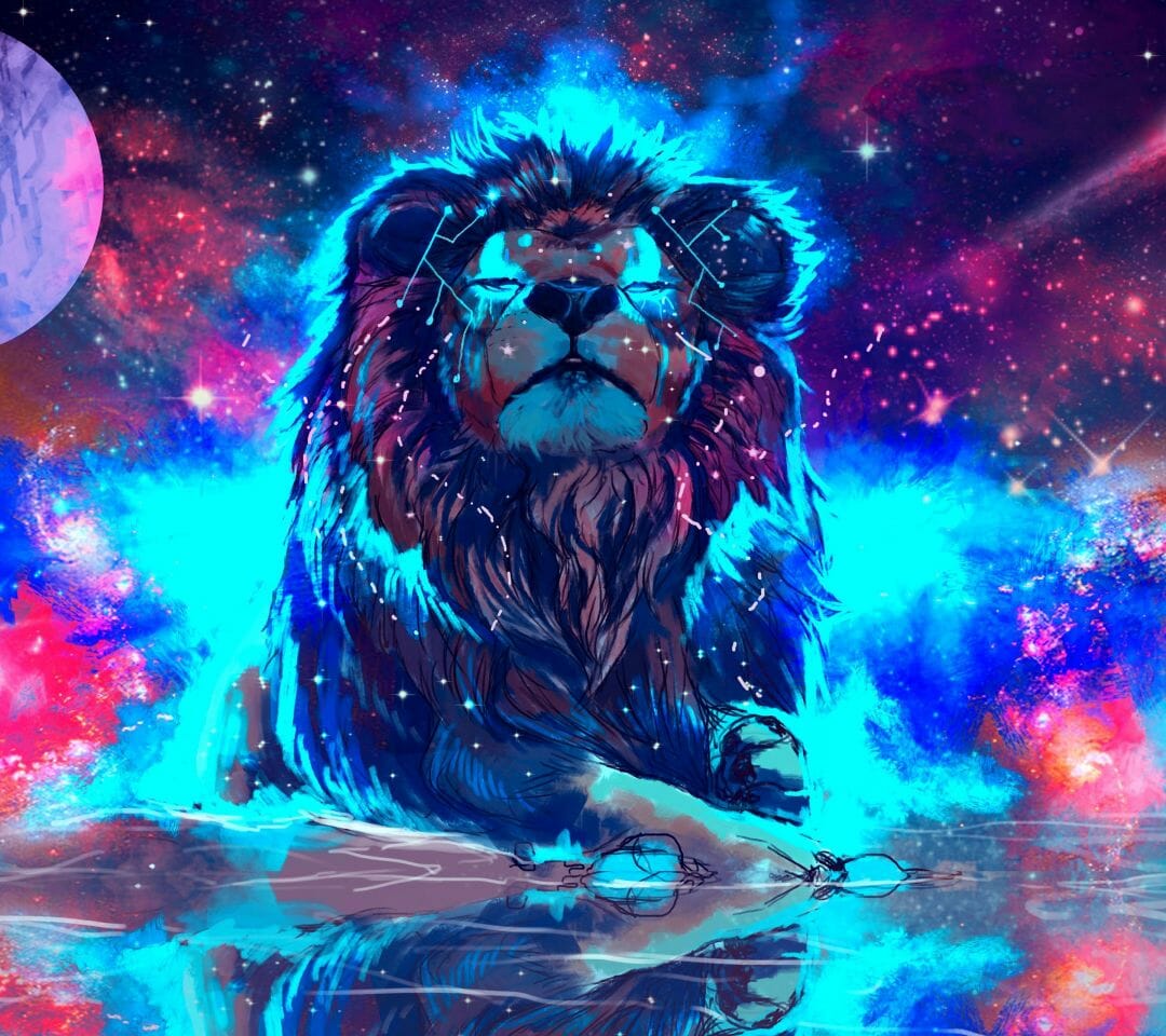 Detail Abstract Lion Wallpaper For Android Nomer 17