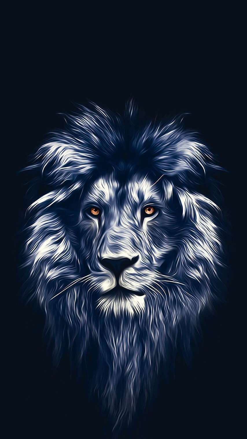 Detail Abstract Lion Wallpaper For Android Nomer 35