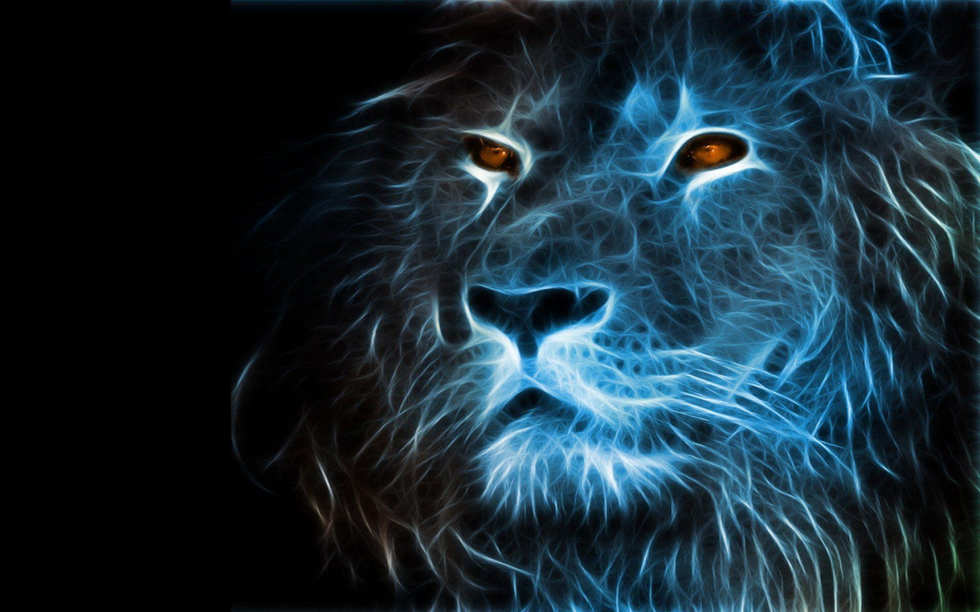 Detail Abstract Lion Wallpaper For Android Nomer 43