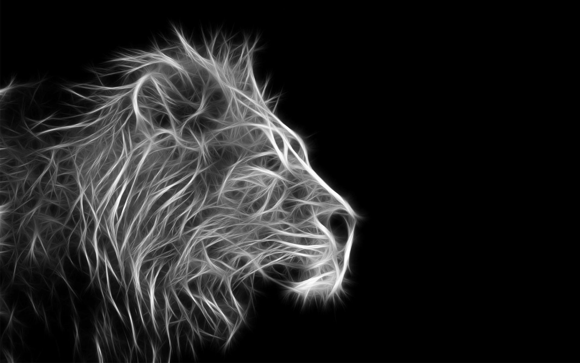 Detail Abstract Lion Wallpaper For Android Nomer 47