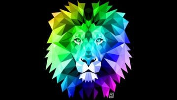 Detail Abstract Lion Wallpaper For Android Nomer 53