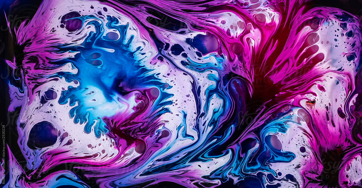 Detail Abstract Liquid Nomer 34