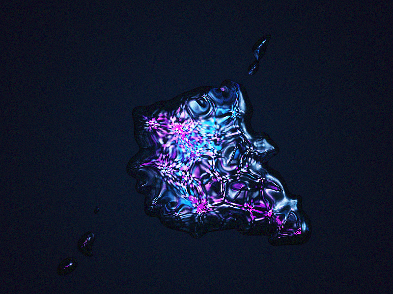 Detail Abstract Liquid Nomer 51