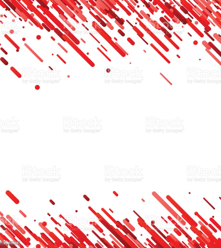 Detail Abstract Merah Nomer 37