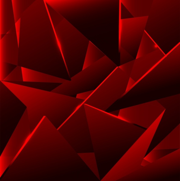 Detail Abstract Merah Nomer 8
