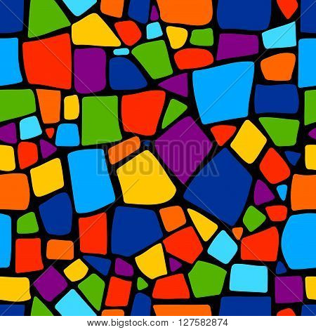 Detail Abstract Mosaic Background Nomer 47