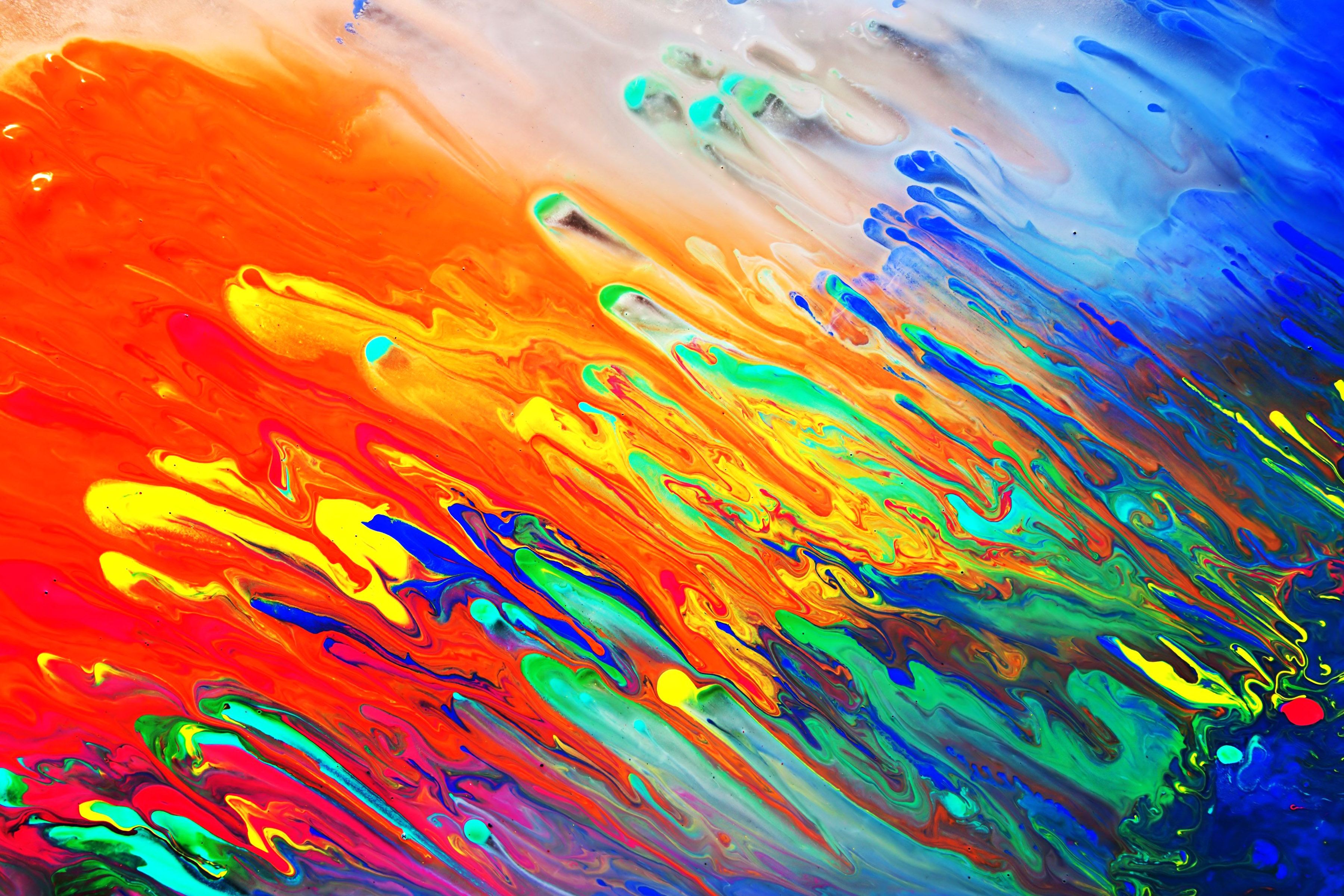 Detail Abstract Paint Background Nomer 20