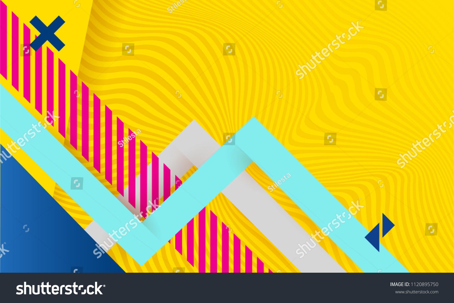 Detail Abstract Poster Design Background Nomer 18