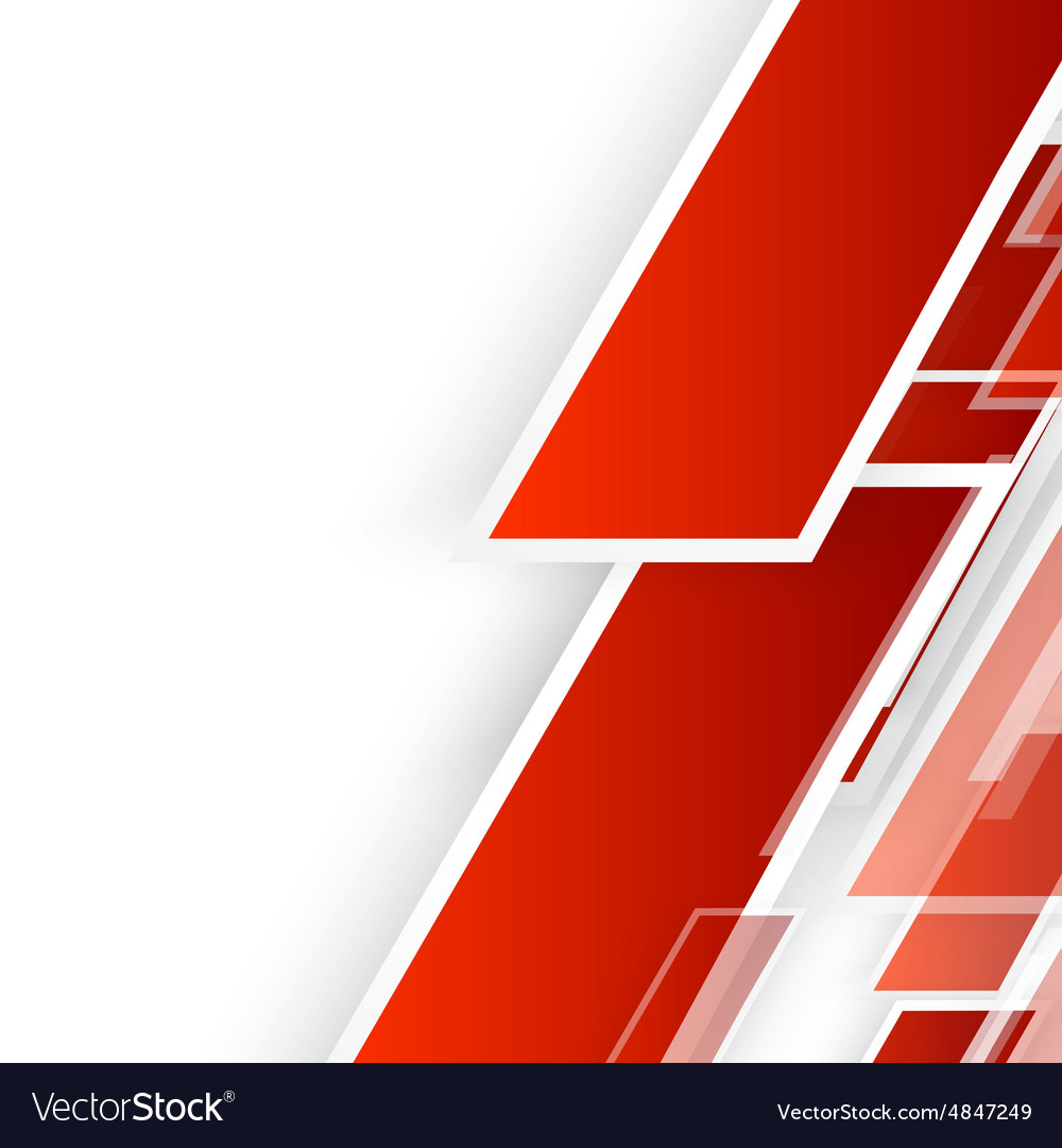 Detail Abstract Red Vector Nomer 16