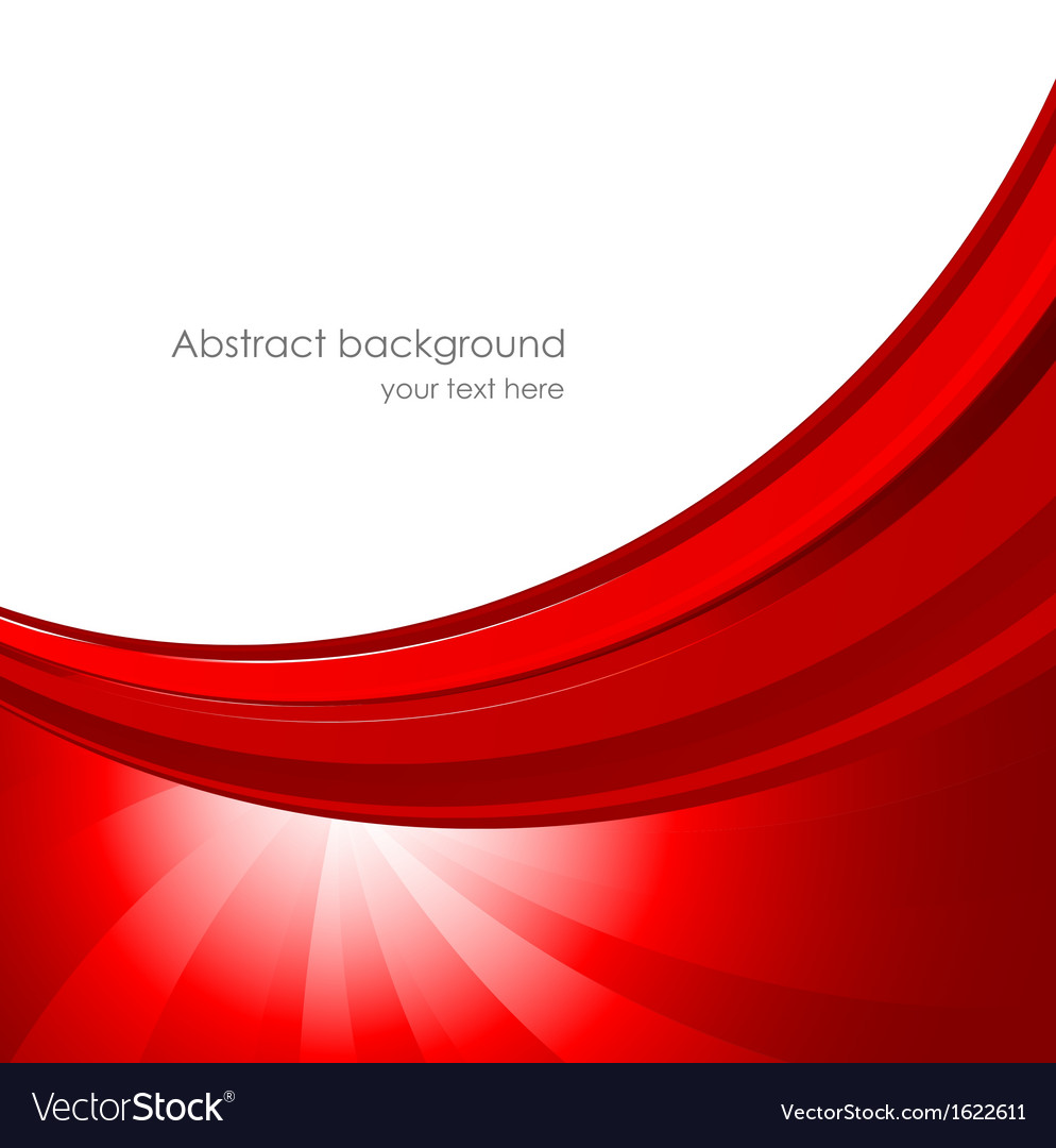 Detail Abstract Red Vector Nomer 19