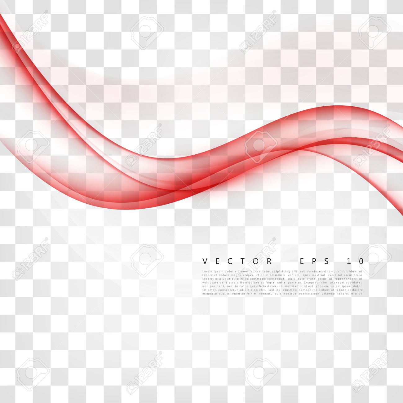 Detail Abstract Red Vector Nomer 43