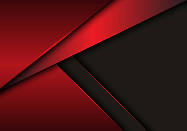 Detail Abstract Red Vector Nomer 44