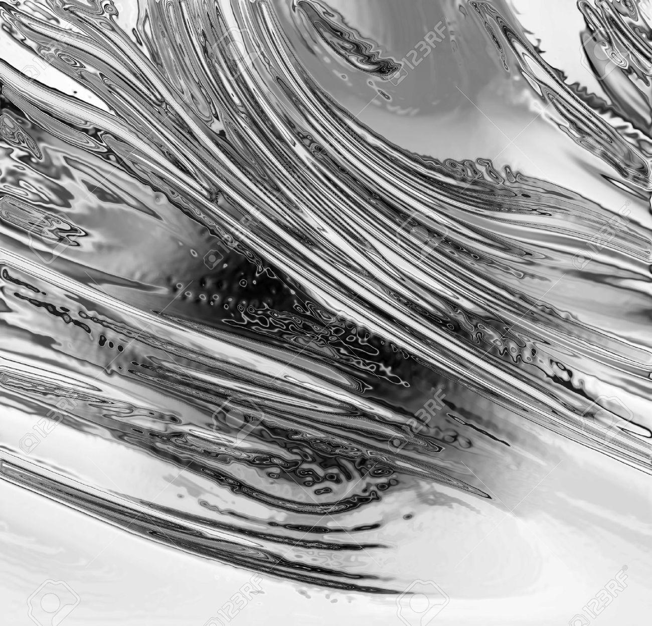 Detail Abstract Silver Nomer 7
