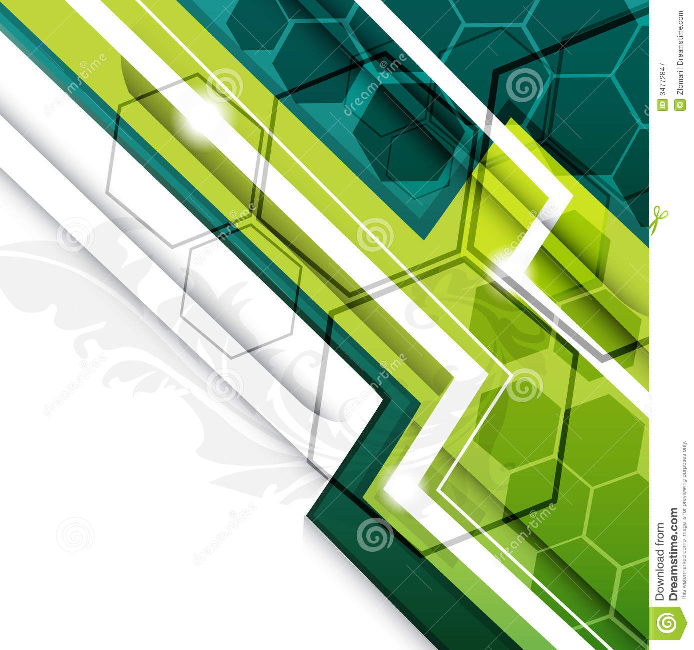 Detail Abstract Vector Design Nomer 4