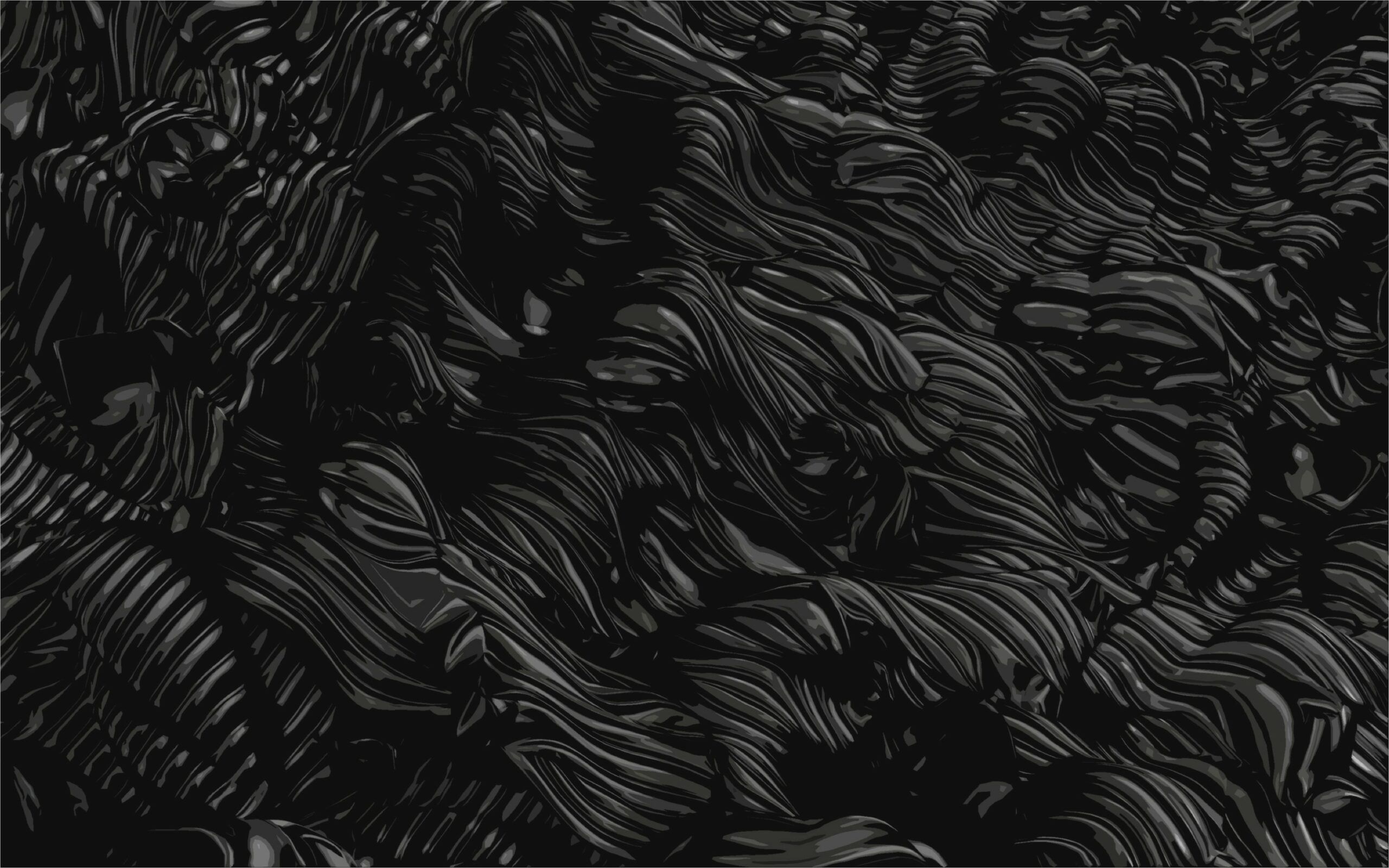 Detail Abstract Wallpaper Black Nomer 38