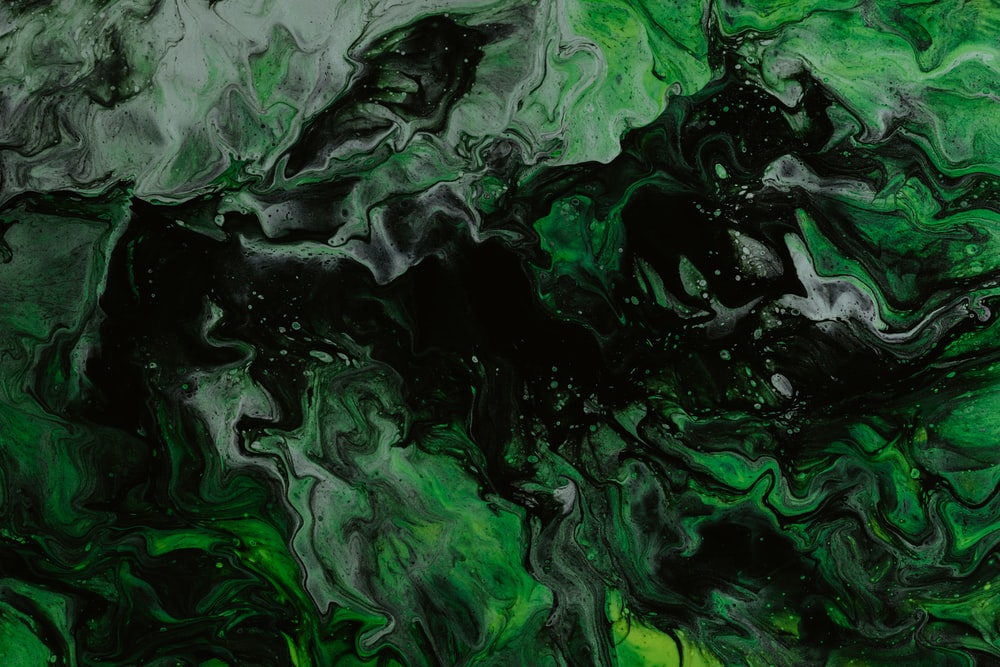 Detail Abstract Wallpaper Green Nomer 25