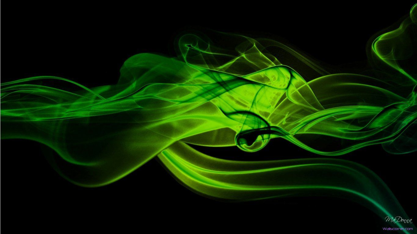 Detail Abstract Wallpaper Green Colour Background Nomer 23