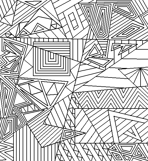 Detail Abstrak Line Nomer 18