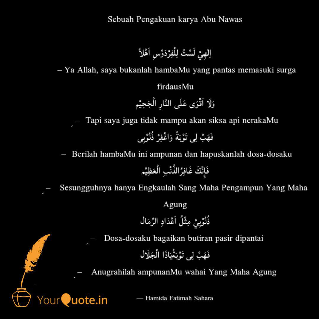 Detail Abu Nawas Quotes Nomer 34