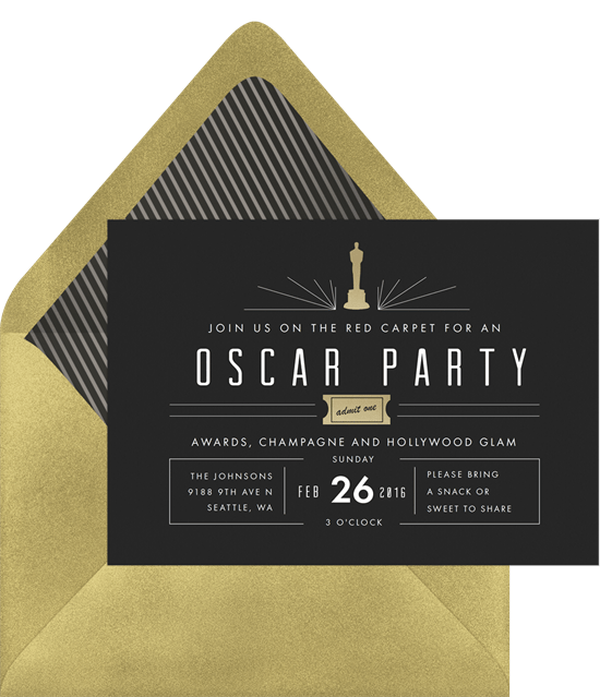 Detail Academy Award Envelope Template Nomer 23