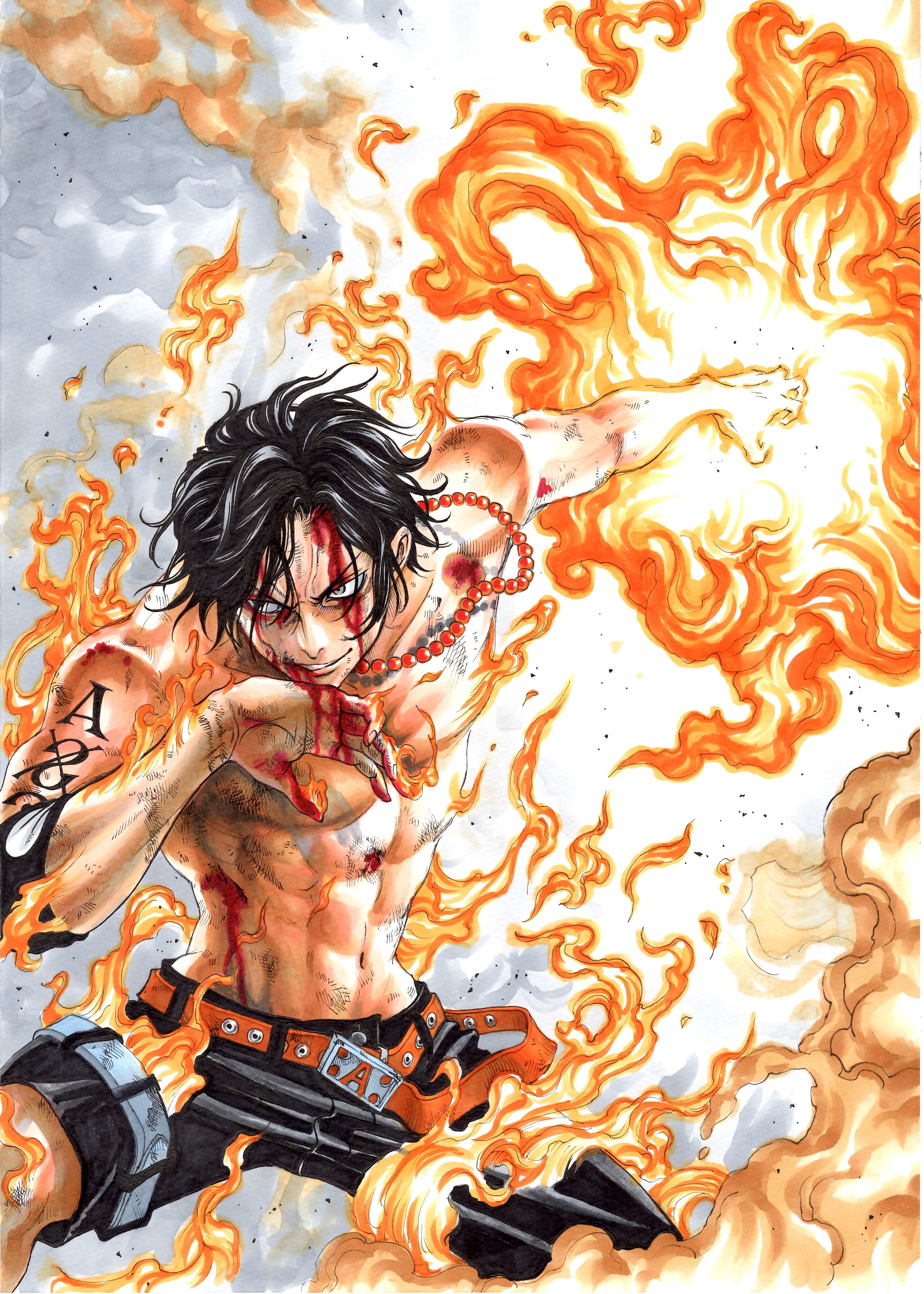 Detail Ace One Piece Hd Nomer 37