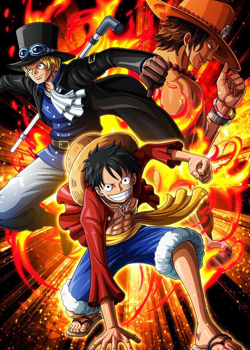 Detail Ace Sabo Luffy Wallpaper Nomer 6