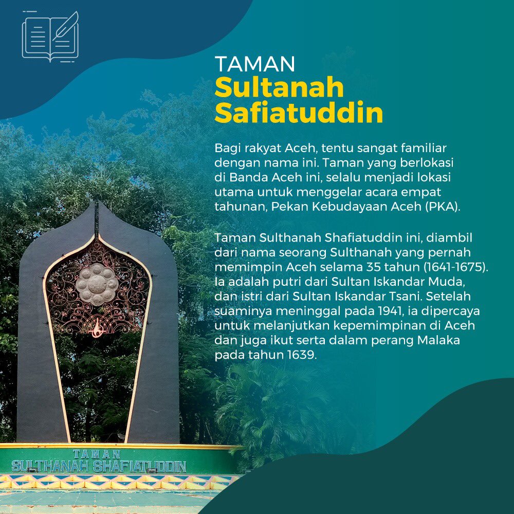 Detail Aceh Taman Sri Sulthanah Ratu Safiatuddin Gambar Foto Nomer 42