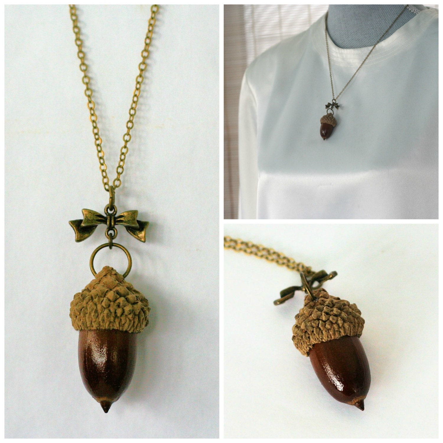 Acorn Necklace Peter Pan - KibrisPDR