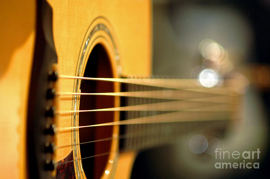 Detail Acoustic Guitar Photographs Nomer 14