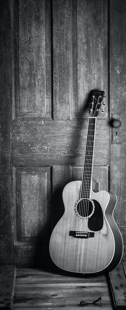 Detail Acoustic Guitar Photographs Nomer 10