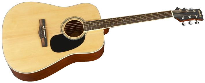 Acoustic Guitar Transparent - KibrisPDR