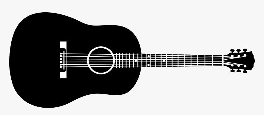 Acoustic Guitar Vector Png - KibrisPDR