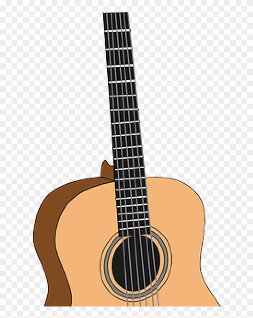 Detail Acoustic Guitar Vector Png Nomer 13