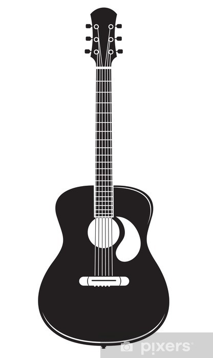 Detail Acoustic Guitar Vector Png Nomer 18