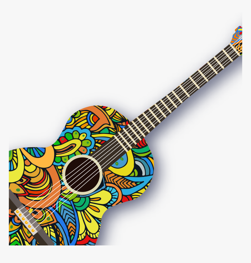 Detail Acoustic Guitar Vector Png Nomer 19