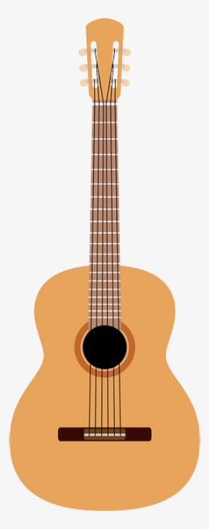 Detail Acoustic Guitar Vector Png Nomer 4