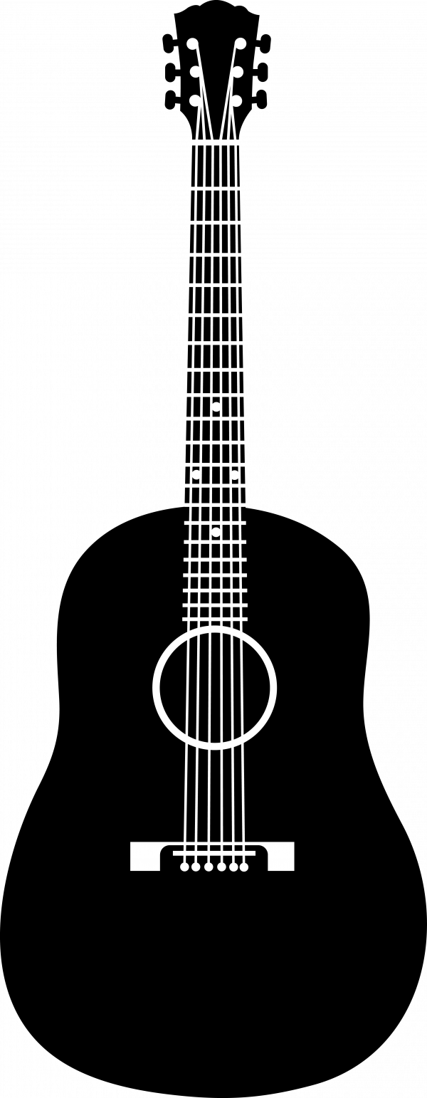 Detail Acoustic Guitar Vector Png Nomer 7