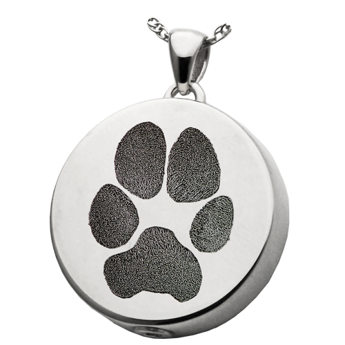 Detail Actual Paw Print Necklace Nomer 54