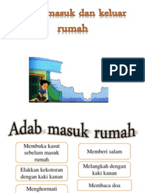 Detail Adab Keluar Rumah Nomer 14