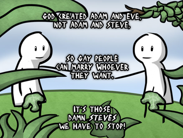 Adam And Steve Meme - KibrisPDR