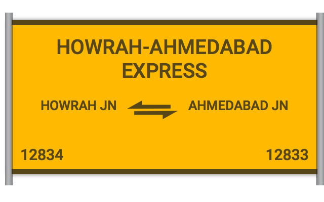 Detail Adi To Surat Train Nomer 7