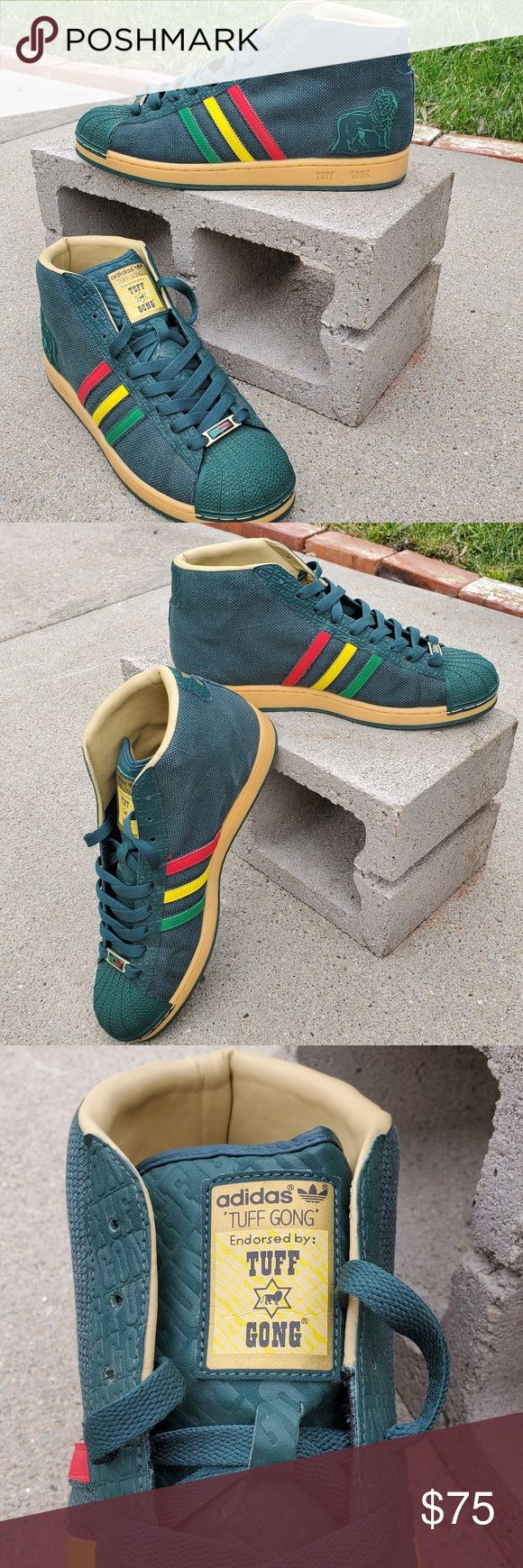 Detail Adidas Bob Marley Shoes Nomer 37