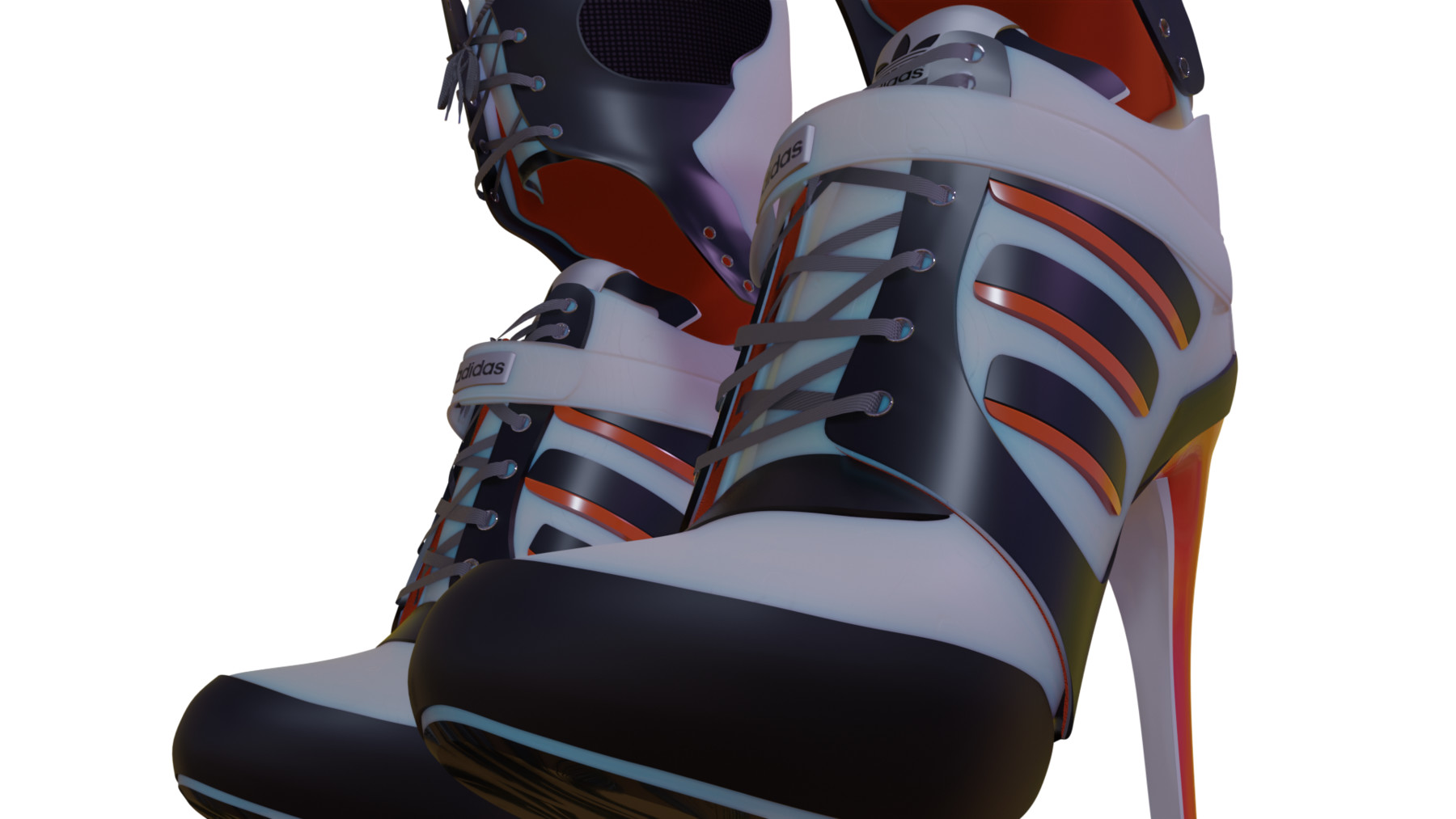 Detail Adidas Harley Quinn Boots Nomer 16